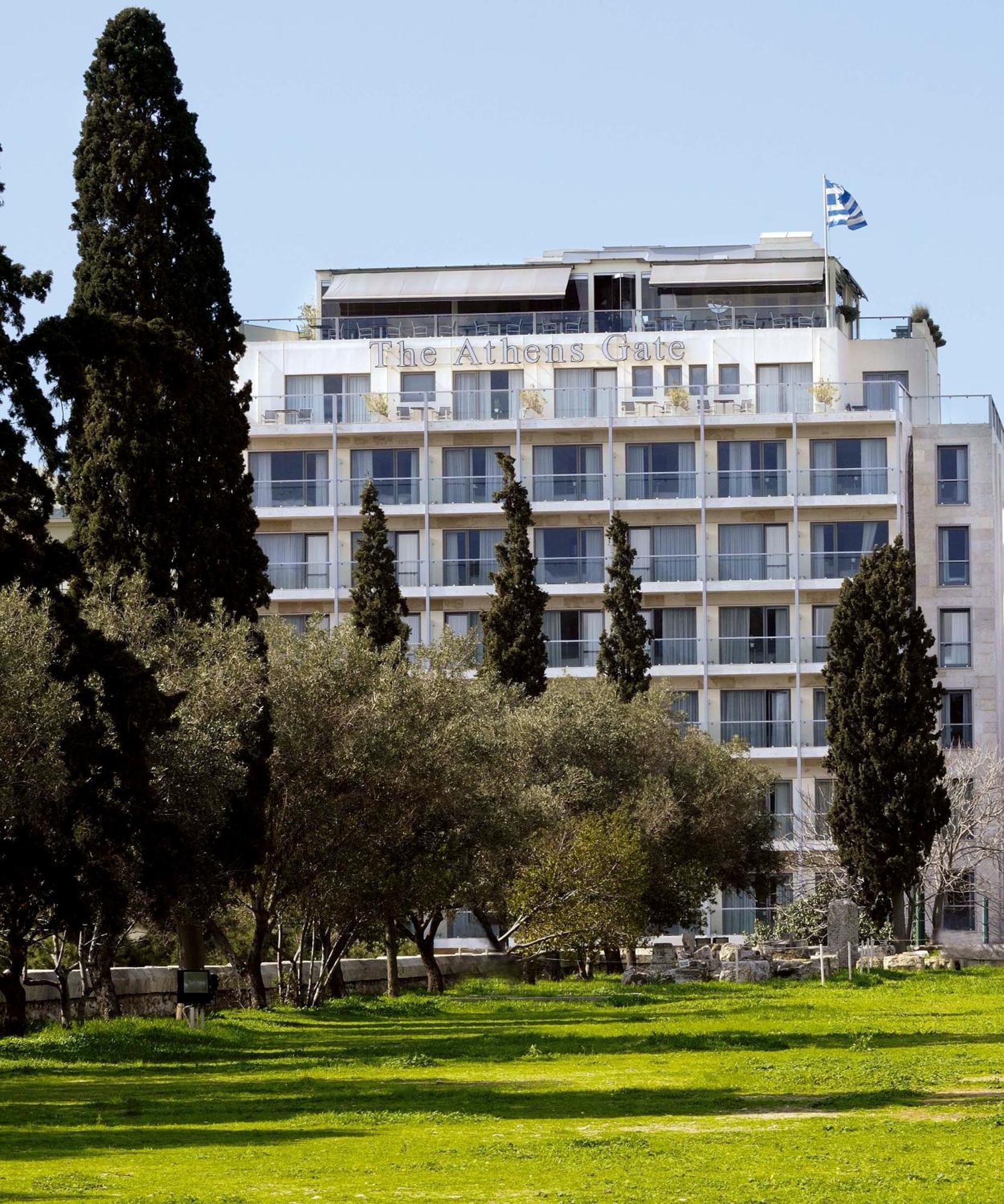 The Athens Gate Hotel Exterior photo
